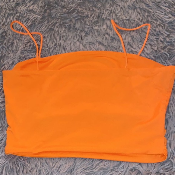 Orange Crop Top - Picture 1 of 2